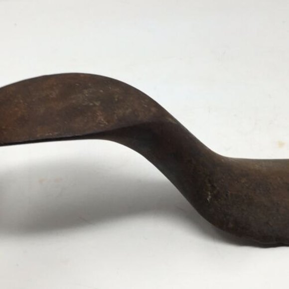Antique Vintage Cast Iron Cobbler‎ Shoe Form Mold Shoemaker Tool Metal Foot - Picture 5 of 12